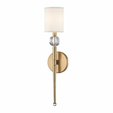 HUDSON VALLEY Rockland 1 Light Wall Sconce 8421-AGB